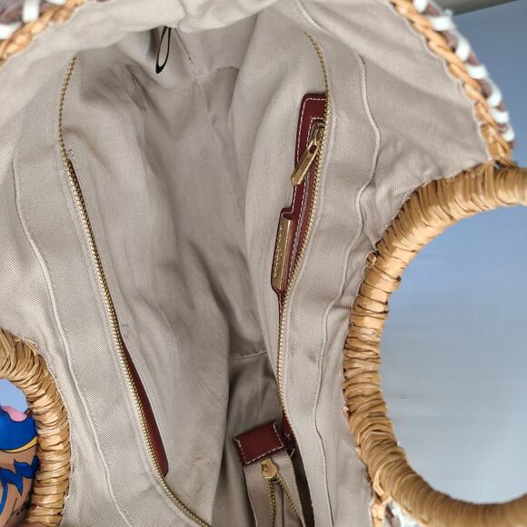 Sam Edelman Straw Tote Handbag - Picture 7 of 13